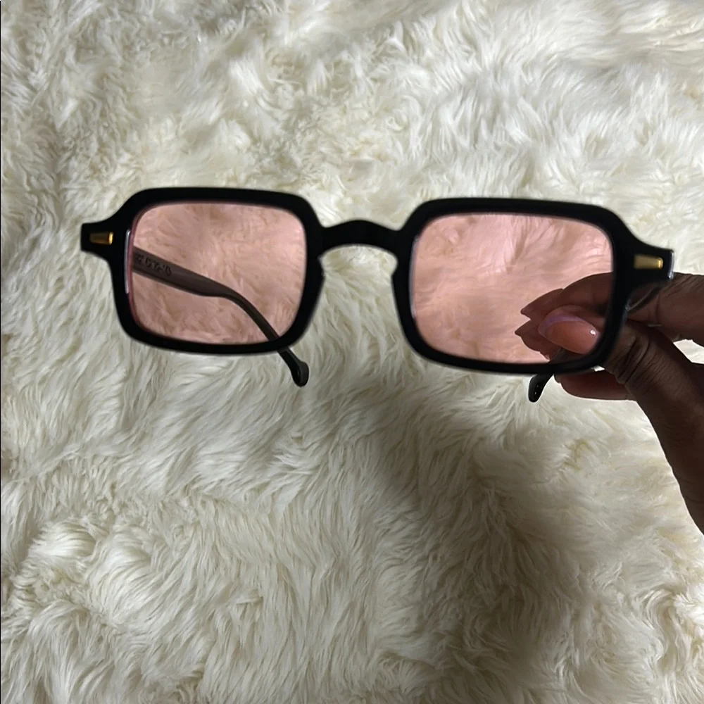 Barbie Core Black and Pink Sunglasses